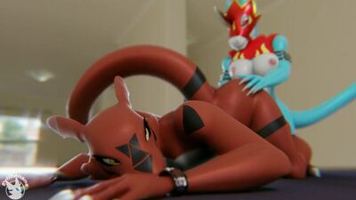 3d yiff by evilbanana furry porn Sex E621 FYE Lesbian Pokemon digimon r34 rule34 renamon