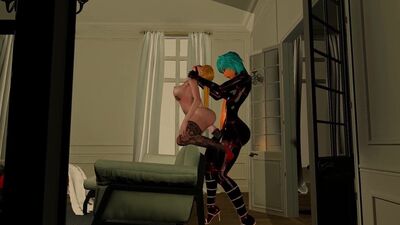 Верховой член Futa X, Futa X женщина - Bo Dark