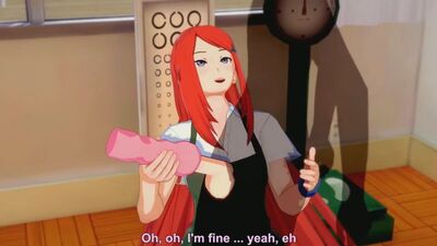 Kushina Uzumaki - oral sex; blowjob; missionary; milf; slut; whore; orgasm; creampie; (ENG subs) [Naruto]