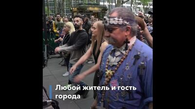 Уроки сальсы под открытым небом Манхэттена