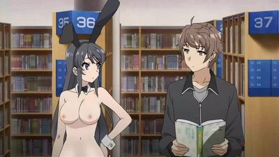 Mai Sakurajima - NSFW; bunny girl; nude; naked; big tits; big boobs; 3D sex porno hentai; [Seishun Buta Yarou]