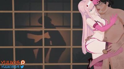 Zero Two (code 002) - NSFW; monster girl; NTR; doggystyle; 3D sex porno hentai; (by @YuukiS) [DiTF | Darling in The FranXX]
