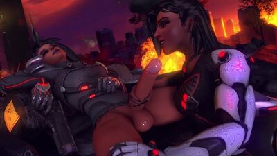 Symmetra x Sombra 1080p futanari futa porn