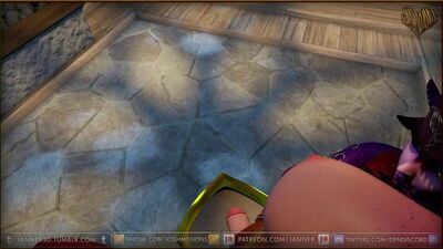 Atop the Throne Ezria POV 1080p 3D futanari futa porn