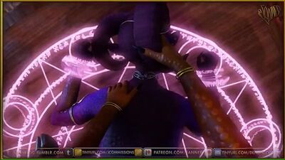 In a Bind Ezria POV 564p 3D futanari futa porn