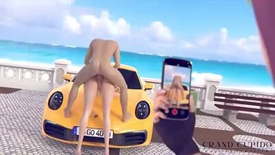 League of Legends Hentai | Lol Porn | [League of Porn] Girls masturbating while recording her friend getting fucked