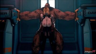 3D Monster DoA Helena-vs-Clayface-26regionsfm_1080p hentai rule 34 porn video animation