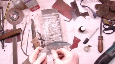 Как сделать керамбит своими руками