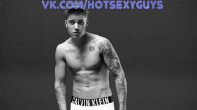 Обнажённый Джастин Бибер в рекламе