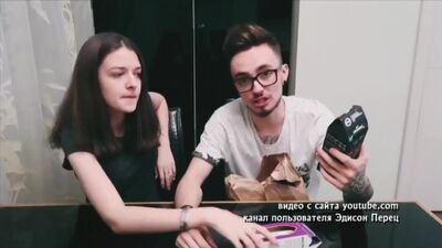 Эдисон и Катя в РЕН ТВ