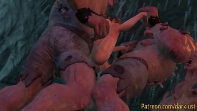 3D porn - The Borders Of The Tomb Raider (Tomb Raider sex)