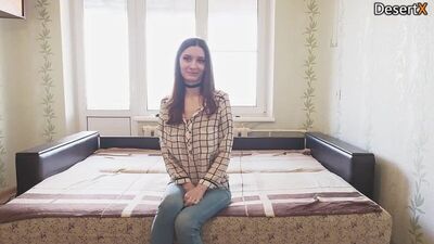 Первый порно кастинг для реальной русской модели