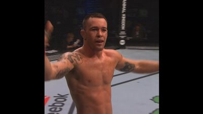 Бэкфист и удушающий в исполнении Колби Ковингтона