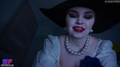 Леди Димитреску трахнет тебя Косплей Resident Evil Village Miss Fantasy [RUPORN.CLUB ПОРНО ВК new Porn vk, HD 1080, секс, трахае