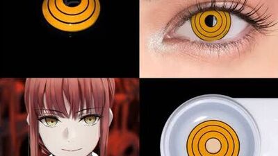 Линзы Макима. Человек Бензопила/ Chainsaw Man Makima cosplay