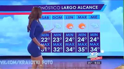 Ведущая прогноза погоды Yanet Garcia (порно, секс, эротика, попка, booty, anal, анал, сиськи, boobs, brazzers)