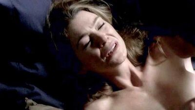 Ellen Pompeo Sex Scene in Greys Anatomy On ScandalPlanet.Com