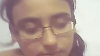 Indian college girl enjoying with bf