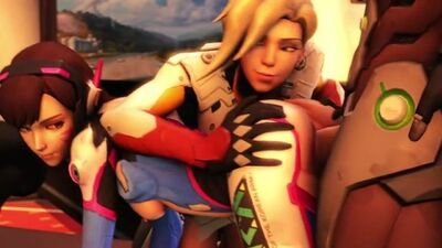Genji Mercy D.Va -Overwatch porn 18+