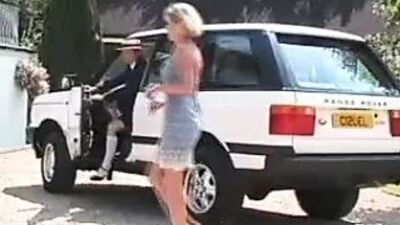 Apron stings - classic spanking