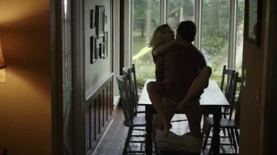 Jennifer Morrison - Back Roads (2018) (эротическая постельная сцена из фильма знаменитость трахается голая sex scene)