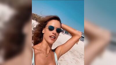 Alessandra Ambrosio and Izabel Goulart - Bikini Girls 7-3-20