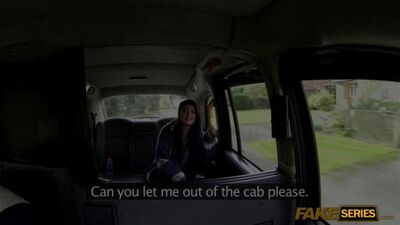 Brunette and sexy Alessa gets her cute pussy fucked