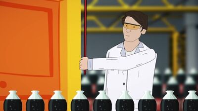 [Супергеройский Блог] Мамикс и Влад А4 - 1000 литров Колы и Ментос (Мульт Пародия)