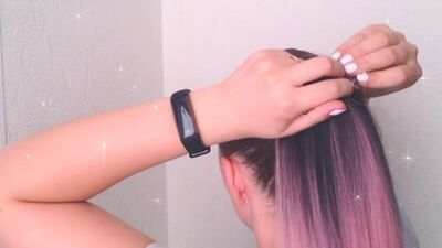 Как сделать хвост из канекалона.