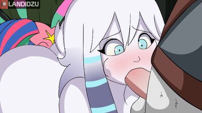 Хентай и полное погружение орального траха