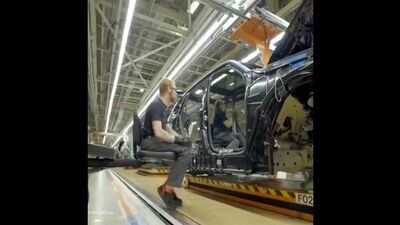 Кому интересно в крациях как собирают BMW X7