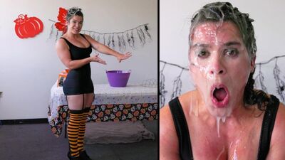 Хэллоуинский Буккаке без границ