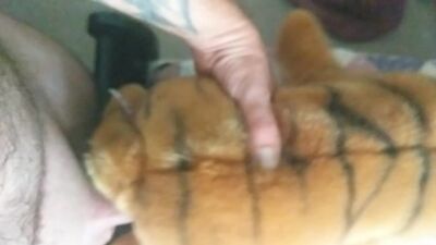 Бедная игрушка была изнасилована.