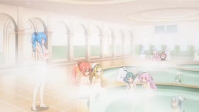 Azur lane - Bath scene uncensored