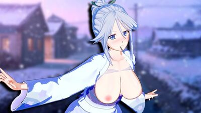 Что там внутри у этой хентай девушки?