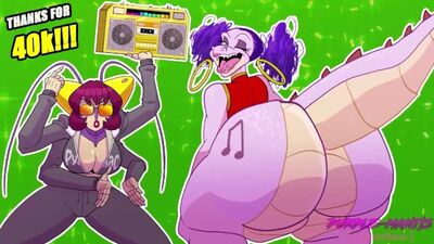 Мультяшный тверк и много анальных развлечений