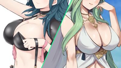 Дрочим с хентай телочками