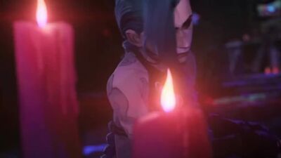 Ребята, прикиньте, тут есть радио (Джинкс) (Аркейн)