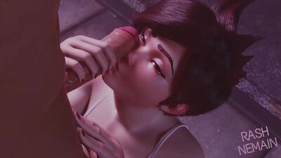 Porn Overwatch(Tracer) blowjob POV(Sankaku complex)