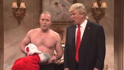 Дональд Трамп и Владимир Путин - пародия Saturday Night Live (русская озвучка)