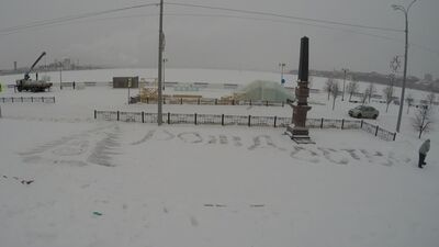 Дворник-художник из Ижевска Семен Бухарин. 5 января