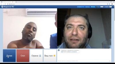 Герман Ягодка встретил негра в чат рулетке