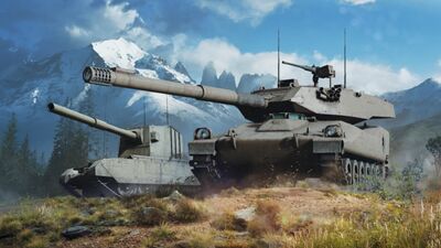 Британские ЛТ и ПТ-САУ в Холодной войне! World of Tanks: Modern Armor