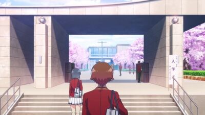 Добро пожаловать в класс превосходства/Youkoso Jitsuryoku Shijou Shugi no Kyoushitsu e - 1 серия [AniDub]