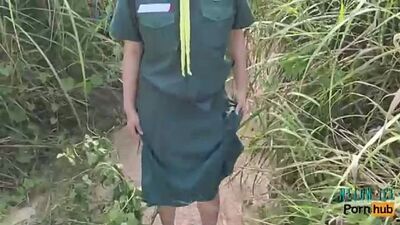 Melon ice เนตรนารีขี้เงี่ยน 3 หลงทางในป่า thai get fuck in the forest - BEST XXX(1).mp4