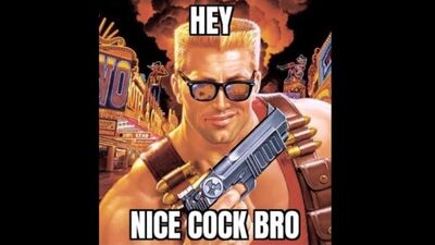 DUKE NUKEM RATES YOUR COCK