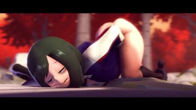 Asui Tsuyu - My hero academia futanari