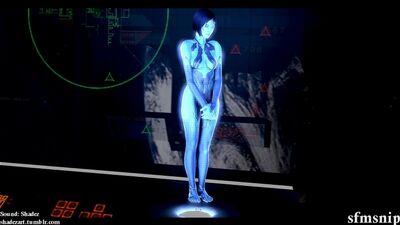 Halo Cortana hologram
