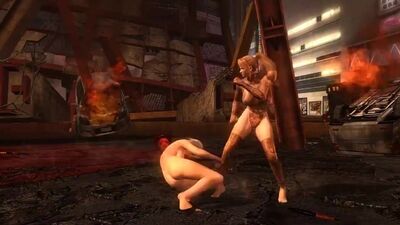 Dead Or Alive 5: Last Round — Sarah Bryant (Nude) VS Christie (Nude)