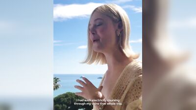 Голая Elle Fanning